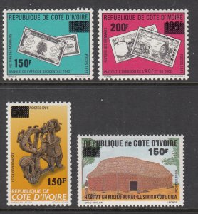 Ivory Coast 902-905 MNH VF