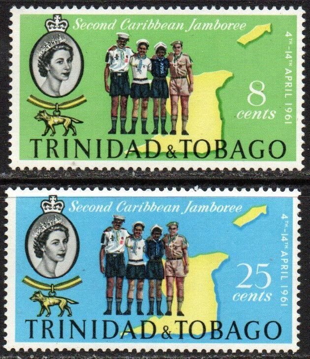 Trinidad & Tobago Sc #103-104 MNH