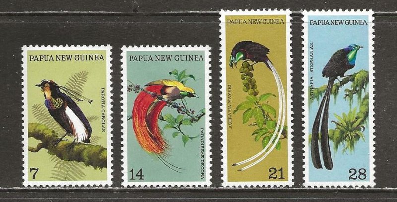 Papua New Guinea Scott catalog # 365-368 Unused Hinged