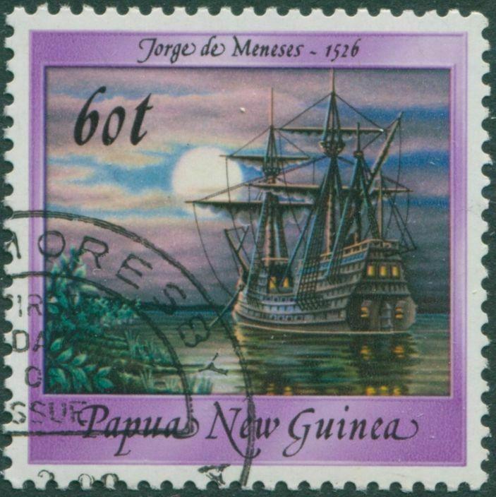 Papua New Guinea 1987 SG553 60t Spanish Galleon FU