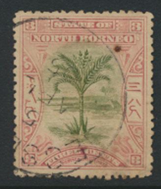 North Borneo  SG 96   Used   perf 13½     please see scan & details