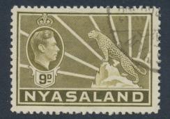 Nyasaland SG 137  SC# 61   Used   see details 