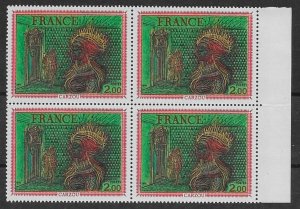 France #1499 block of 4 1976 MNH