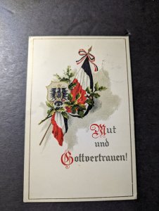 1916 Germany WWI Postcard Cover Brombach to Basel Switzerland