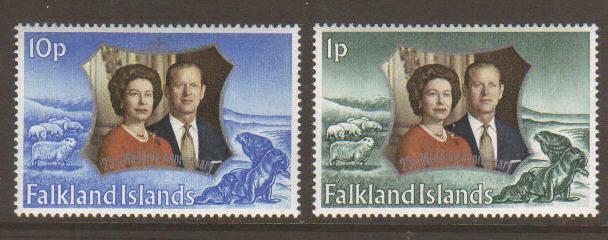 Falkland Islands #223-4 Mint