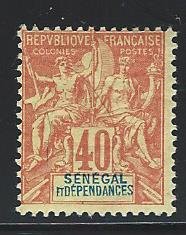Senegal  mh scott cat # 48