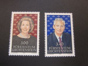 Liechtenstein 1991 Sc 967-68 set MNH