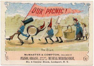 Lockport, New York, McMASTER & COMPTON, Pianos, TC