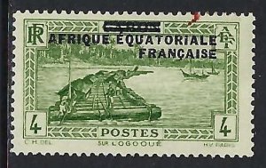 French Equatorial Africa 3 MOG X587