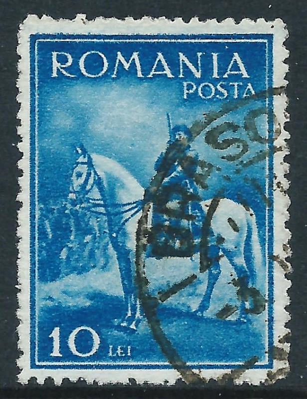 Romania, Sc #416, 10 l, Used