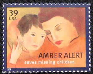 US #4031 MNH Single, Amber Alert, SCV $.80 