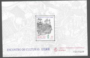 Macau Macao Scott 1009 MNH** 1999 souvenir sheet