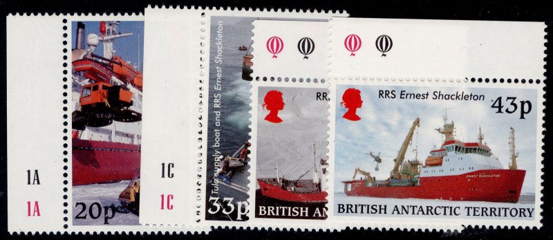 BRITISH ANTARCTIC TERRITORY QEII SG325-328, 2000 Bransfield set NH MINT. Cat £25