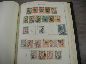 PERSIA, Fantastic Stamp Collection mounted/partially glued in a Minkus