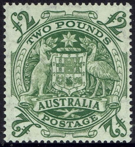 AUSTRALIA 1948 ARMS £2 MNH ** 