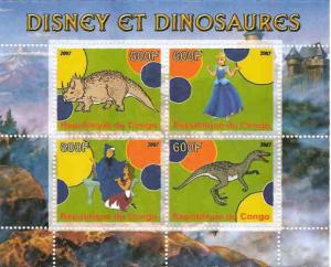 CONGO SHEET DISNEY DINOSAURS
