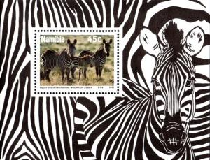 Namibia - 1991 Mountain Zebra MS MNH**