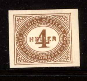 Austria 1899  Scott #J13 MH