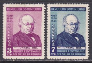 Dominican Republic Sc #356-357 Mint Hinged