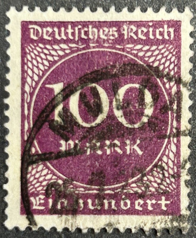 Germany 1923, SC 229, F, Used