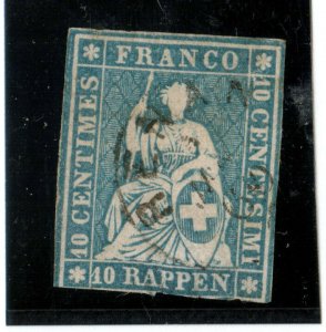 Switzerland #27a Used