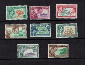 Pitcairn Island 1940  King George VI definitive, short set to 2/6, MNH 