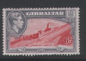 Gibraltar SG 126 fine hinged mint £48 =$96