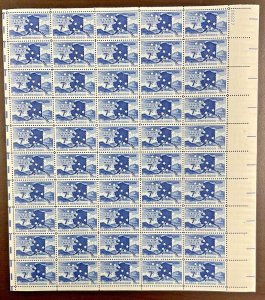 C-53    Airmail Alaska Statehood MNH 7 c  sheet of 50 FV $3.50  Issued  in 1959