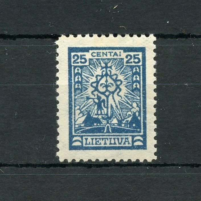 LITHUANIA SCOTT#207  MINT  HINGED --SCOTT VALUE $750.00