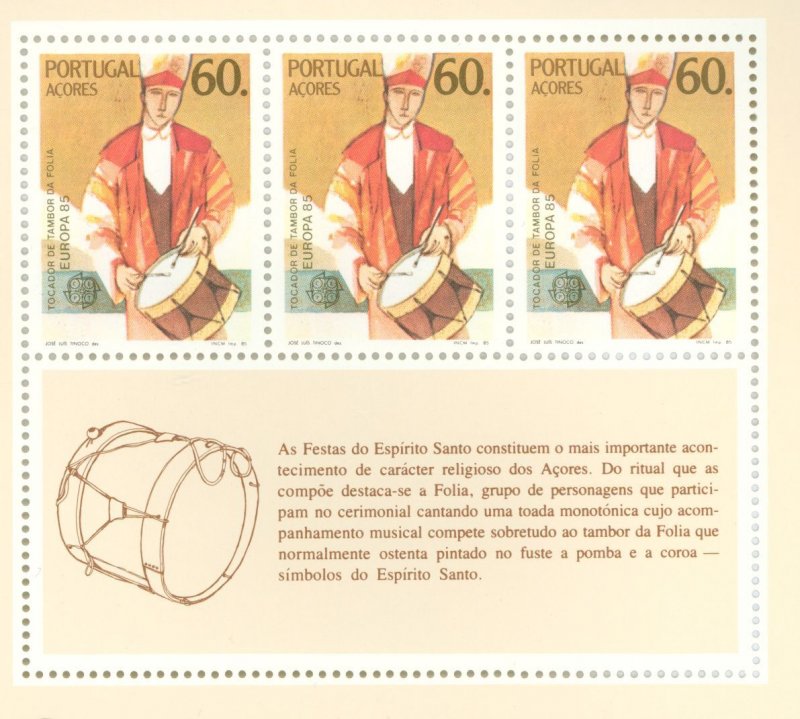 Portugal #353a  Souvenir Sheet