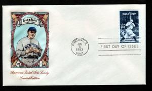 U.S. 1983 FDC Babe Ruth!
