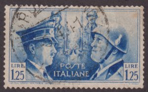 Italy 418 Adolf Hitler and  Mussolini 1941