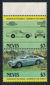 Nevis Aston Martin 'DB6 Hardtop' Automobile Car 1984 MNH SG#179-180