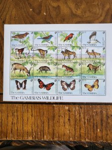 Stamps Gambia Scott #1062-4 nh