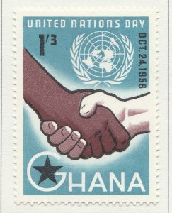 1958 GHANA 1s3d MH* Stamp A4P41F40138-