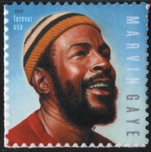 SC#5371 (55¢) Music Icons Series: Marvin Gaye (2019) SA