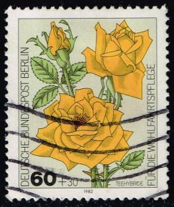 Germany #9NB194 Roses; Used (0.85)