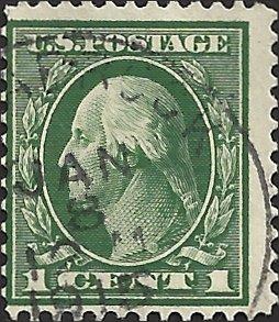 # 405 USED GREEN GEORGE WASHINGTON