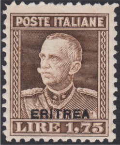 Italy Eritrea n.137 - MNH**  cat. 480$  with certificate