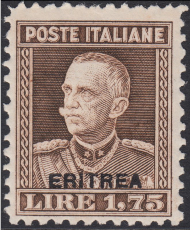 Italy Eritrea n.137 - MNH**  cat. 480$  with certificate