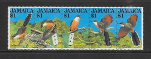 BIRDS - JAMAICA #546 LIZARD CUCKOO MNH & MH (SEE NOTE)