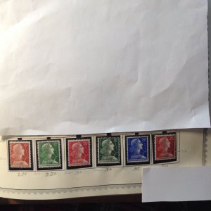 France  #  751-56  MNH