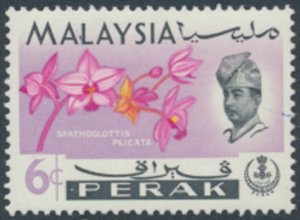 Malaysia  Perak  SC# 142  MNH   Orchids   see scans and details 