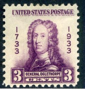 U.S. SC 726 MH General James Edward Oglethorpe