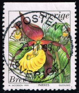 Sweden #2344 Lady's Slipper; Used (0.75)