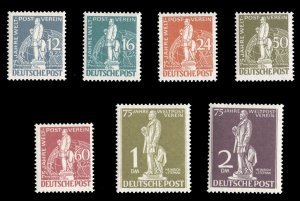 Berlin 9N35-41, $575, 1949 UPU, never hinged