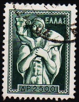 Greece.1954 2500d S.G.722 Fine Used