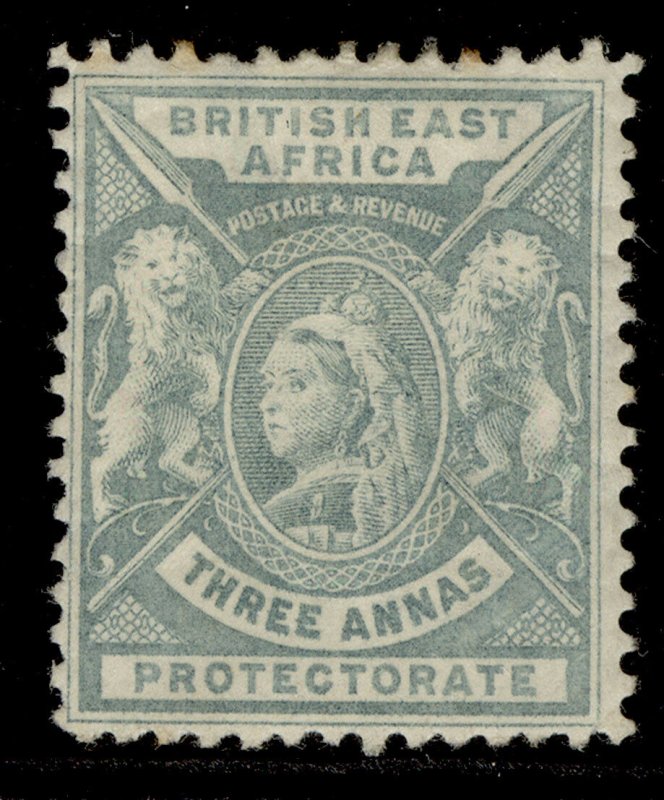 BRITISH EAST AFRICA QV SG69, 3a grey, M MINT. Cat £12.