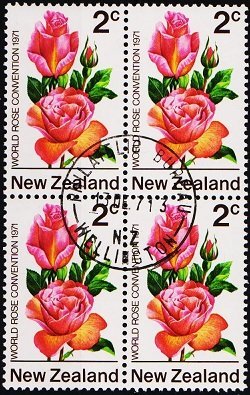 New Zealand. 1971 2c (Block of 4) S.G.967 Fine Used