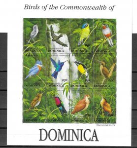 DOMINICA 1993 SG 1669a + MS 1681 MNH Cat £27